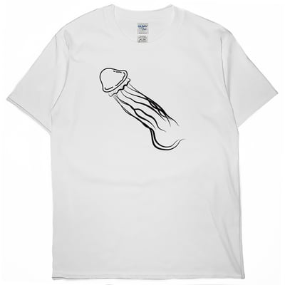 零碼出清 - 水母(短T) 白L1