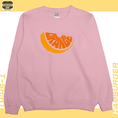 ORANGE(大學T)Hamburger T-shirt shop7