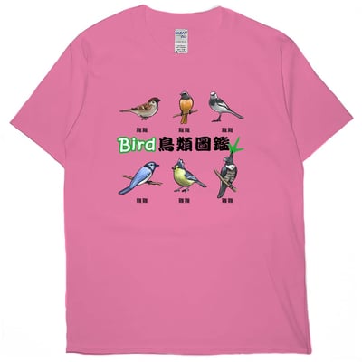 鳥類圖鑑(短T)THamburger T-shirt shop(NEW)14