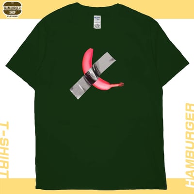 藝術香蕉(粉紅)(短T)Hamburger T-shirt shop12