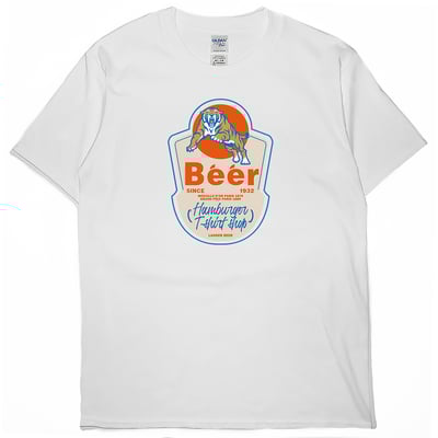 虎啤酒(短T)Hamburger T-shirt shop2