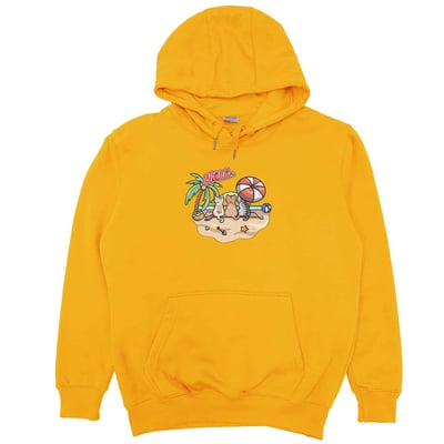 海邊放風(帽T)Hamburger T-Shirt Shop15