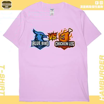 藍鳥比雞腿(短T)Hamburger T-shirt shop10
