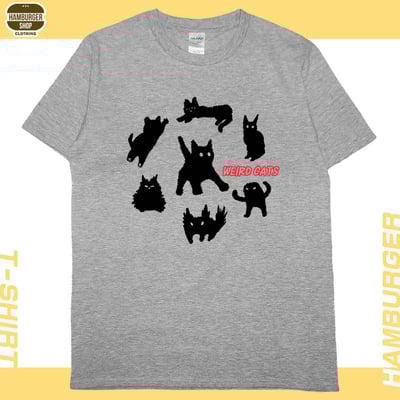 迷因貓(短T)Hamburger T-shirt shop9
