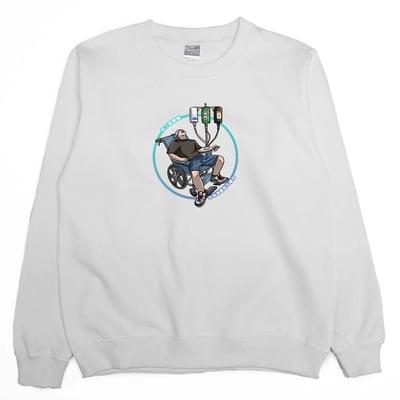 吊點滴(大學T)Hamburger T-shirt shop2