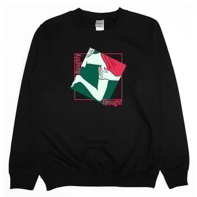 名畫(大學T)Hamburger T-Shirt Shop4