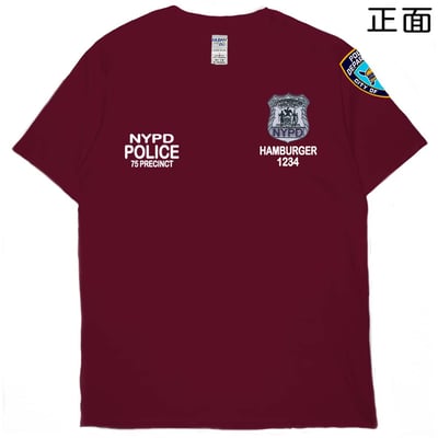 NYPD警察(短T)Hamburger T-shirt shop14