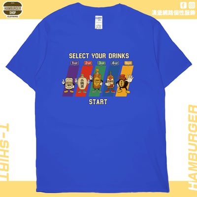 飲酒選單(短T)Hamburger T-shirt shop17