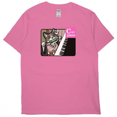 Cat piano(短T)Hamburger T-shirt shop(NEW)8