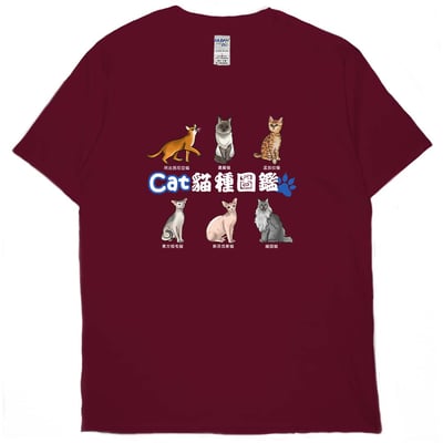 貓種圖鑑(短T)Hamburger T-shirt shop(NEW)11