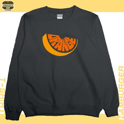 ORANGE(大學T)Hamburger T-shirt shop8