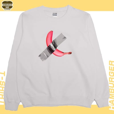 藝術香蕉(粉紅)(大學T)Hamburger T-shirt shop5