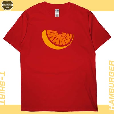 ORANGE(短T)Hamburger T-shirt shop6
