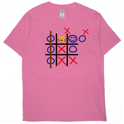 井字遊戲(短T)Hamburger T-shirt shop12