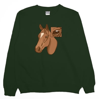 馬的眼睛(大學T)Hamburger T-Shirt Shop9