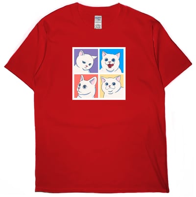 貓肖像(短T)Hamburger T-shirt shop5