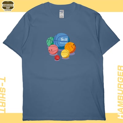 藍球(短T)Hamburger T-shirt shop6