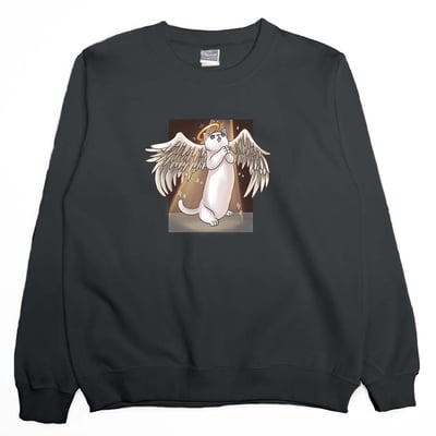 天使貓(大學T)Hamburger T-shirt shop9