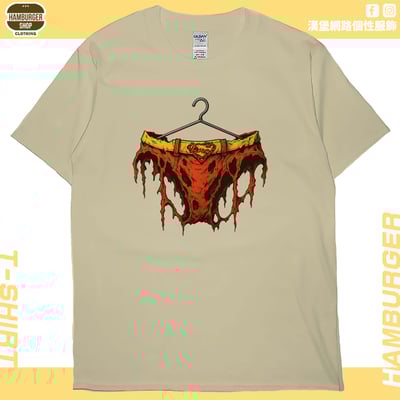 正義胖次(戰損版)(短T)Hamburger T-shirt shop8