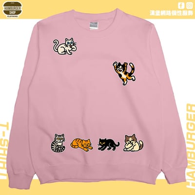 貓咪塗鴉(大學T)Hamburger T-shirt shop7
