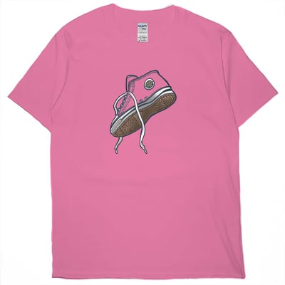 我的帆布鞋(短T)Hamburger T-shirt shop(NEW)16