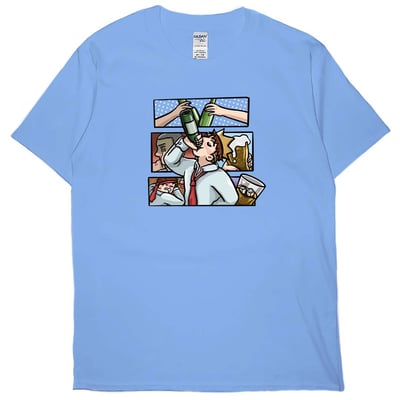 飲水日常(短T)Hamburger T-shirt shop(NEW)13