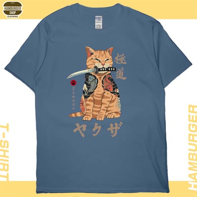 極道貓(短T)Hamburger T-shirt shop6