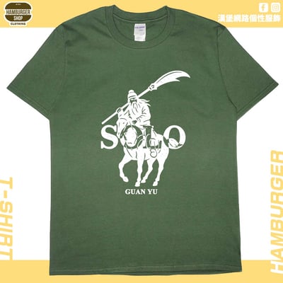 關羽SOLO(短T)Hamburger T-shirt shop11