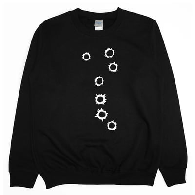 你已經死了(大學T)Hamburger T-shirt shop2