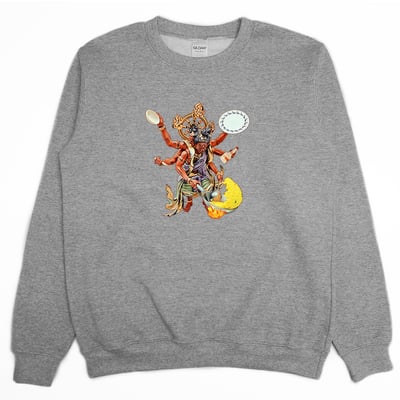 阿修羅炒飯(大學T)Hamburger T-Shirt Shop1