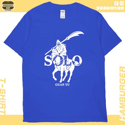 關羽SOLO(短T)Hamburger T-shirt shop20