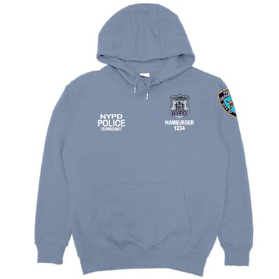 NYPD警察(帽T)Hamburger T-shirt shop23