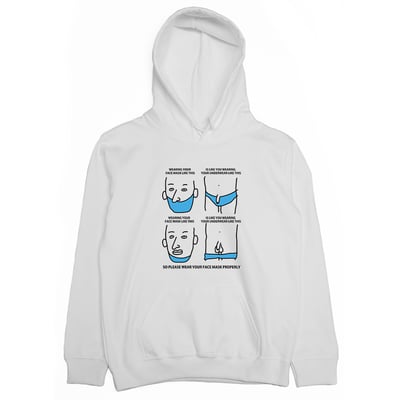 請正確戴口罩(帽T)Hamburger T-Shirt Shop2