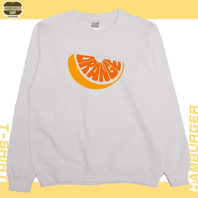 ORANGE(大學T)Hamburger T-shirt shop5