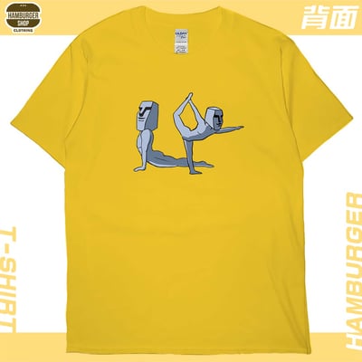 瑜珈摩艾(短T)Hamburger T-shirt shop16