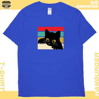 小黑貓(短T)Hamburger T-shirt shop20