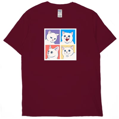 貓肖像(短T)Hamburger T-shirt shop9