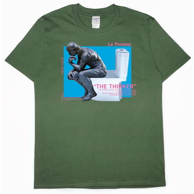 拉不出來(短T)Hamburger T-shirt shop7