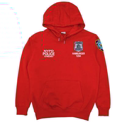 NYPD警察(帽T)Hamburger T-shirt shop15