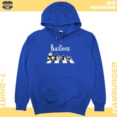 黑白動物(帽T)Hamburger T-shirt shop20