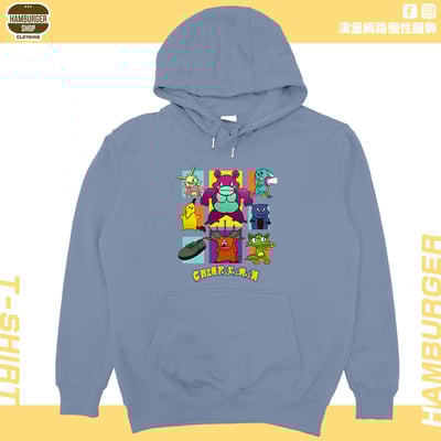 口袋怪獸(帽T)Hamburger T-shirt shop16