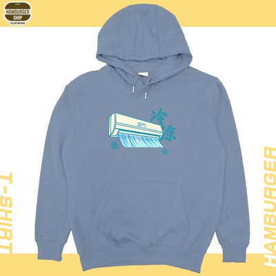 冷氣(帽T)Hamburger T-shirt shop18