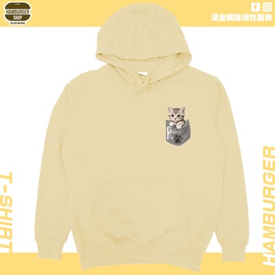 口袋喵喵(帽T)Hamburger T-shirt shop8