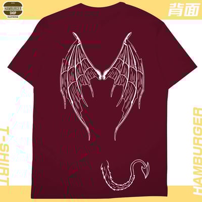 惡魔(短T)Hamburger T-shirt shop7