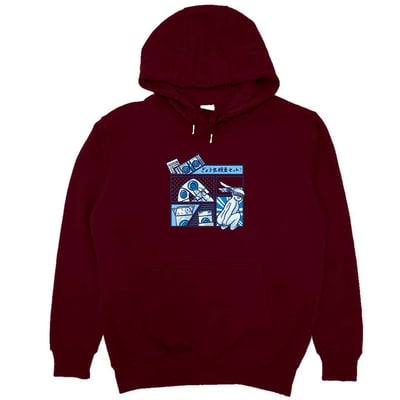 蟯蟲貼片(帽T)Hamburger T-Shirt Shop14