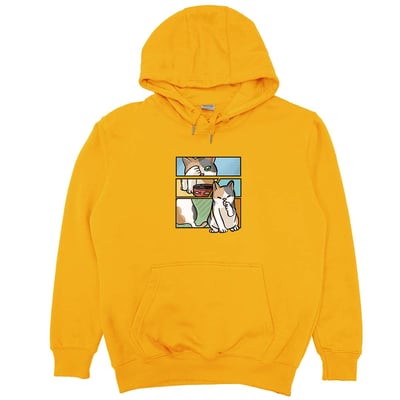 Comic Cat(帽T)Hamburger T-Shirt Shop1