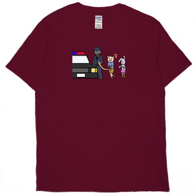 就是這個人(短T)Hamburger T-shirt shop9