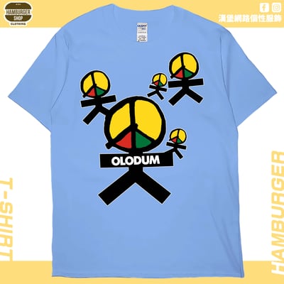 愛與和平(短T)Hamburger T-shirt shop6