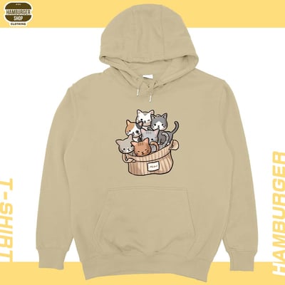 一堆貓一堆毛(帽T)Hamburger T-shirt shop7