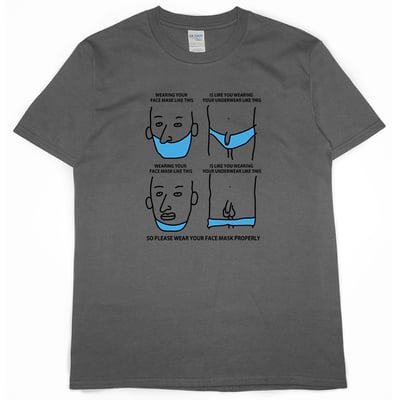 請正確戴口罩(短T)Hamburger T-shirt shop10